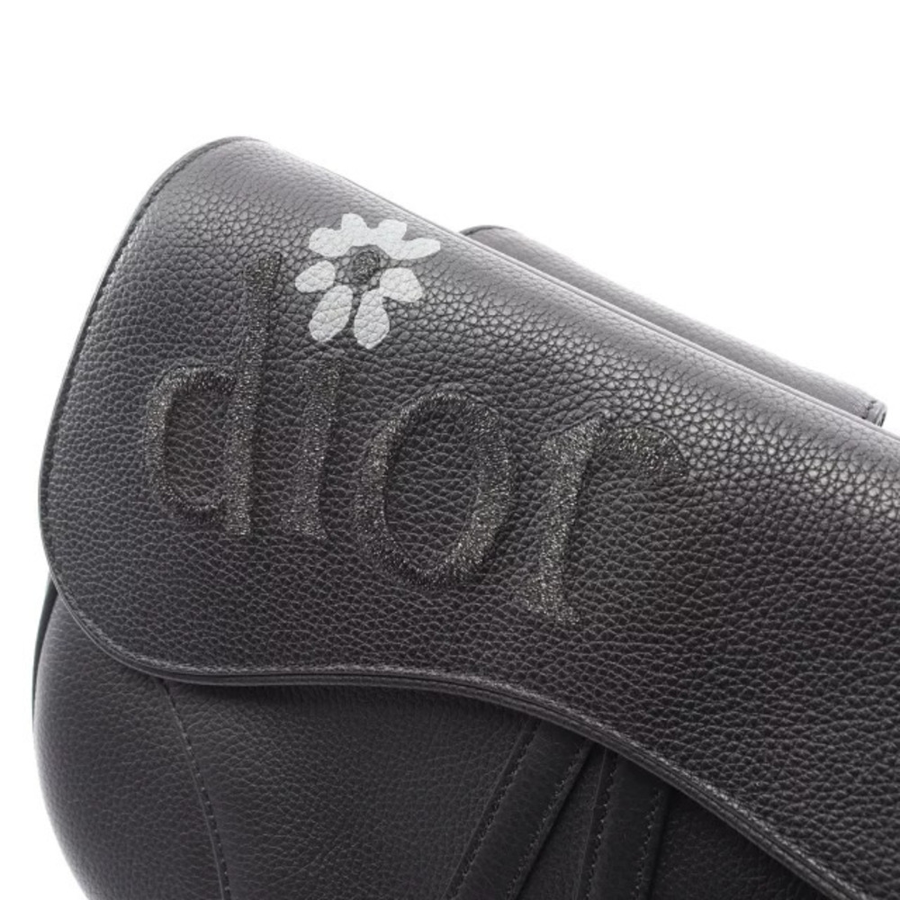 Dior Christian ERL Saddle Bag Waist Body Belt Bum Crossbody Leather Black - Picture 7 of 7